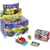 SuperZings - Serie 5 - Display de 8 Skyracers (PSZ5D068IN01) con Figuras y Big Vehicle- Colección Completa